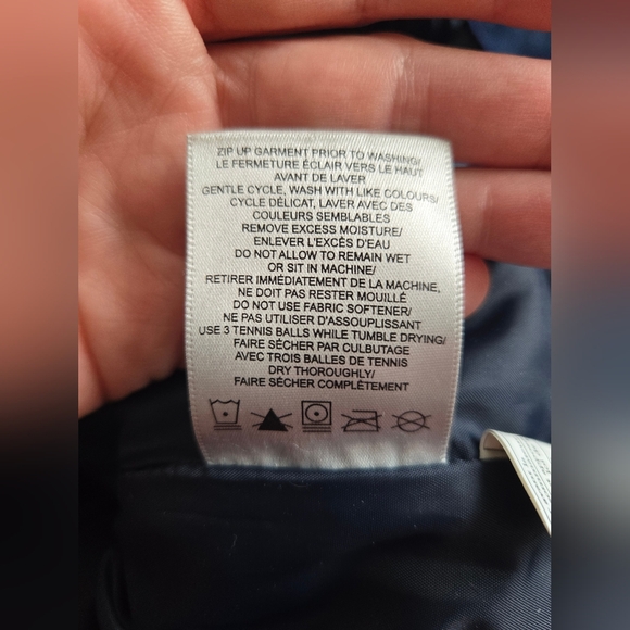 🍁 Roots Canada Vintage Down Puffer Vest | 1970s Heritage Label | Mens LG | Blue - Picture 14 of 16